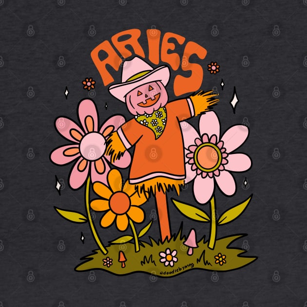 Aries Scarecrow by Doodle by Meg